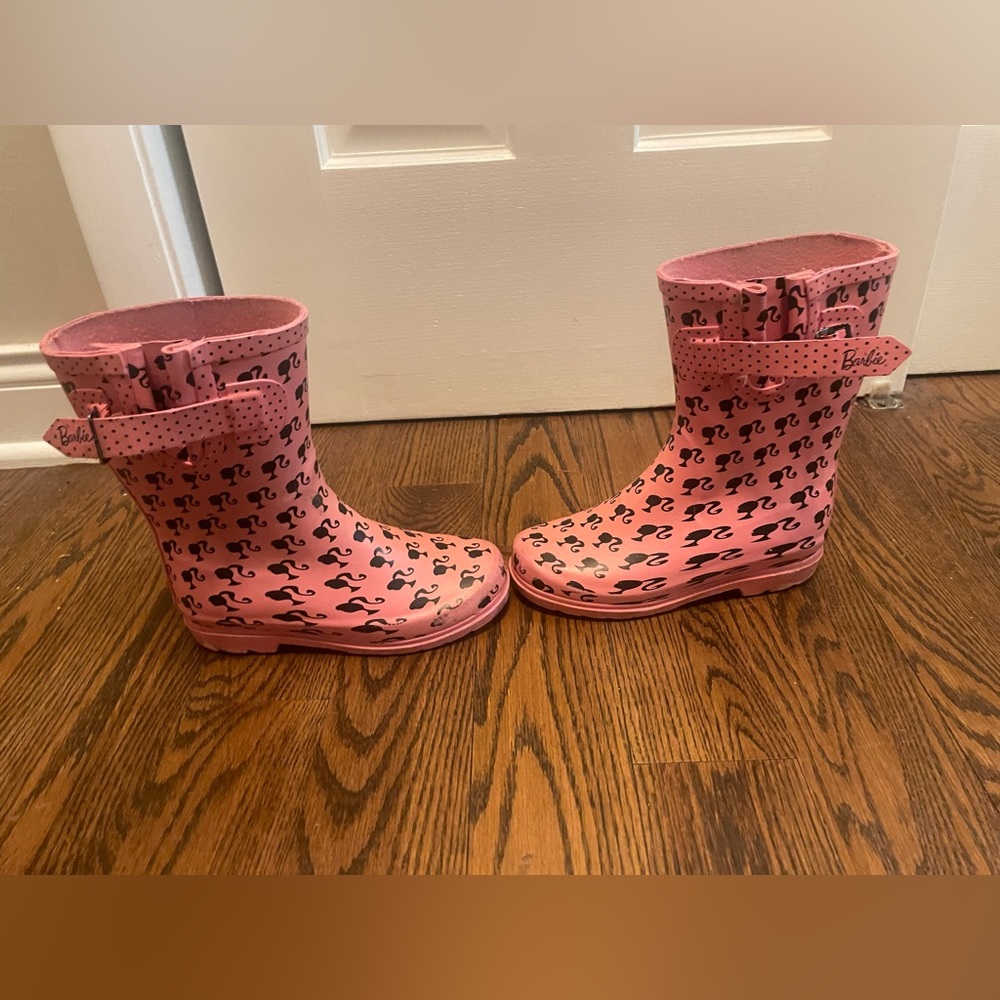 Barbie rain boots size 11/12